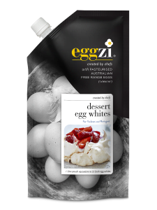 Dessert Egg Whites in 1ltr easy pour, easy-store pack by Eggzi